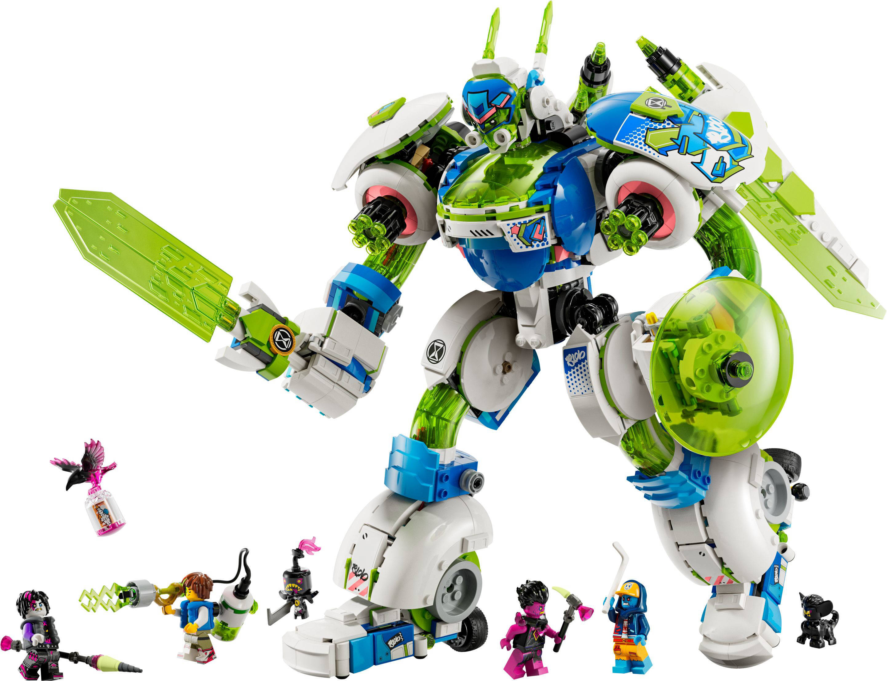 LEGO 2-in-1 Mateo en Z-Blob de riddermecha Robot Speelgoed Bouwpakket voor Kinderen 71485 DREAMZzz