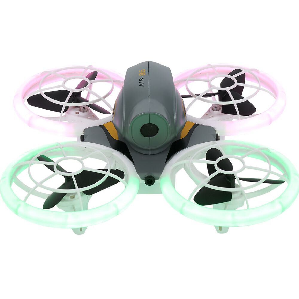 Drone radiocommandé lumineux 2 coloris