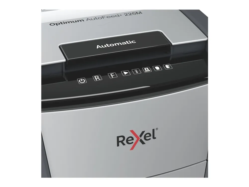 Makulator Rexel Optimum AutoFeed  225M mikromakulering 2x15 mm (P-5)