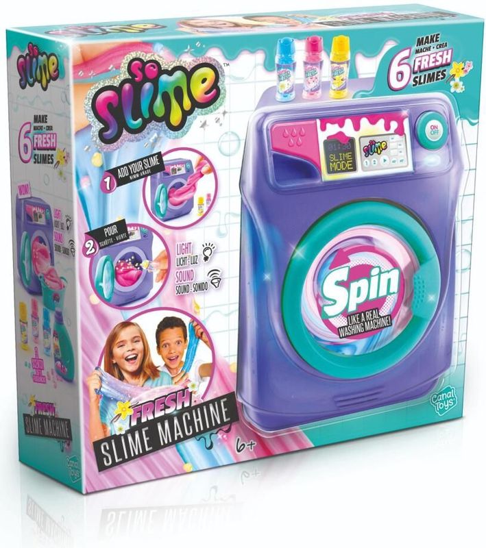 Slime Canal Toys Washing Machine Fresh Scented Paars