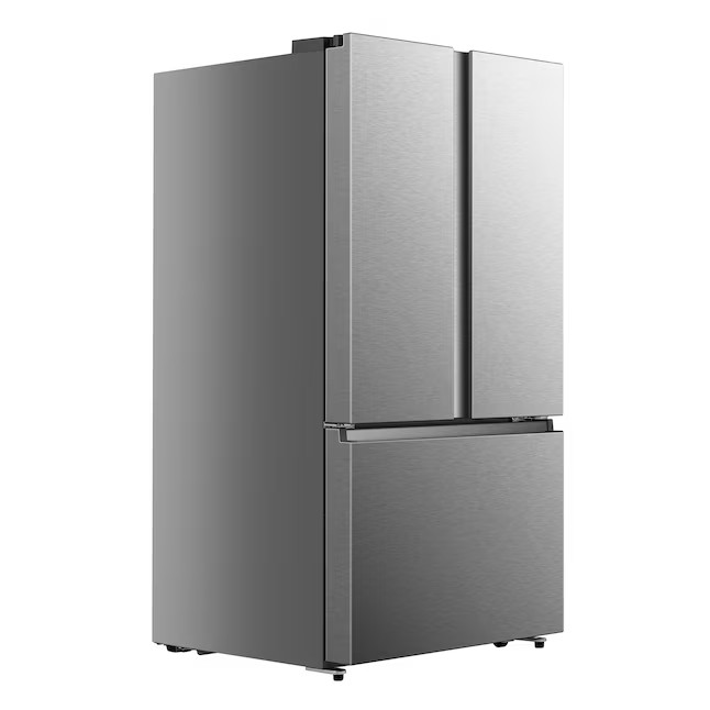 Refrigerador Hisense French Door de 26,6 pés cúbicos com máquina de gelo (aço inoxidável resistente a impressões digitais) ENERGY STAR