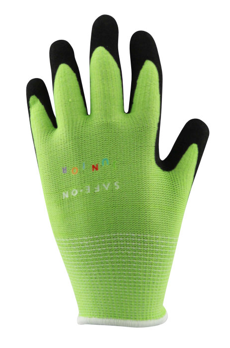 Safe-On Junior handsker 4-6 år grøn