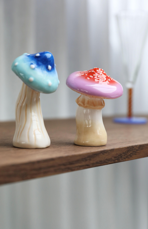 &klevering Magic mushroom peper- en zoutstel