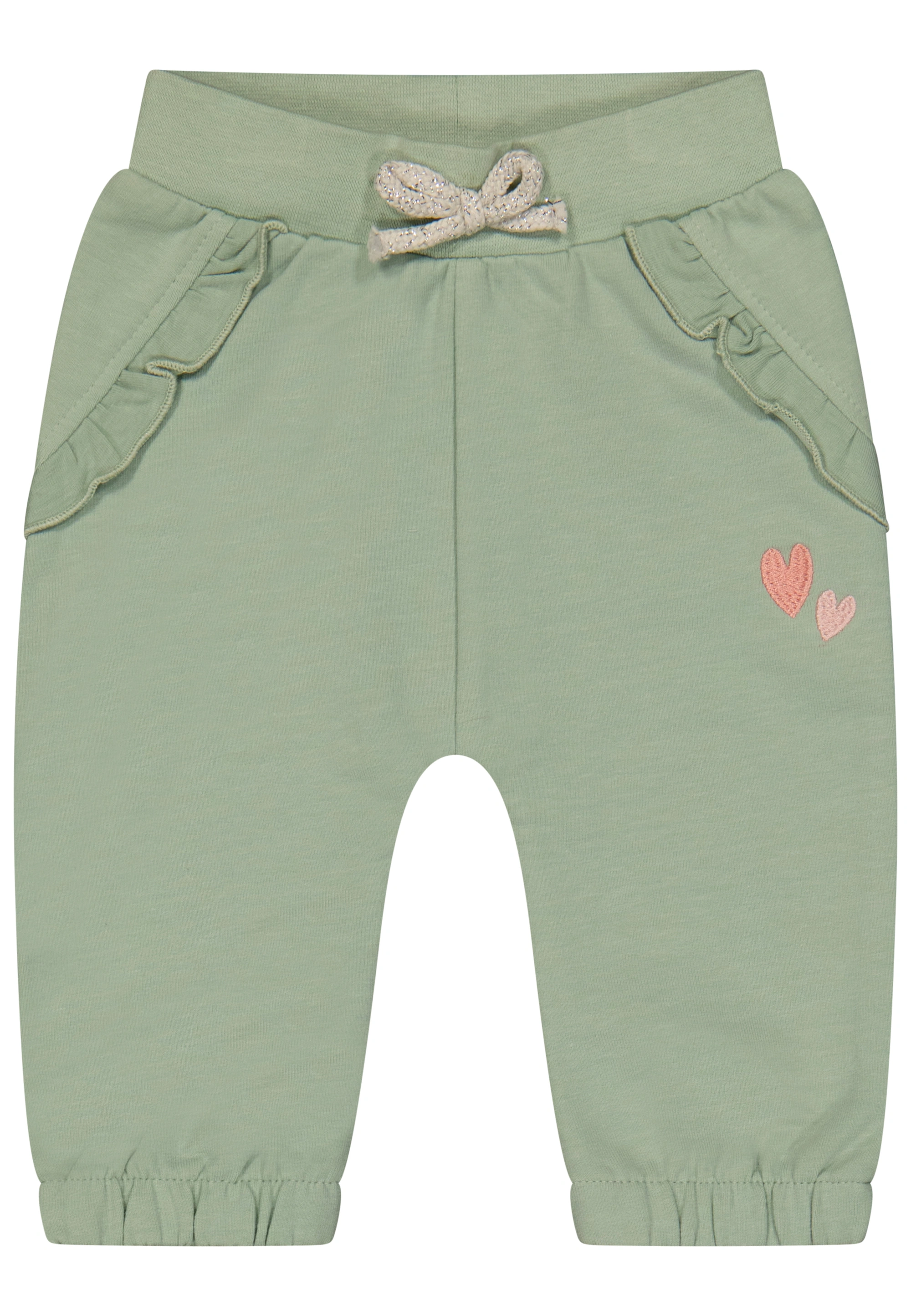 Schlupfhose HEARTS in grey mint