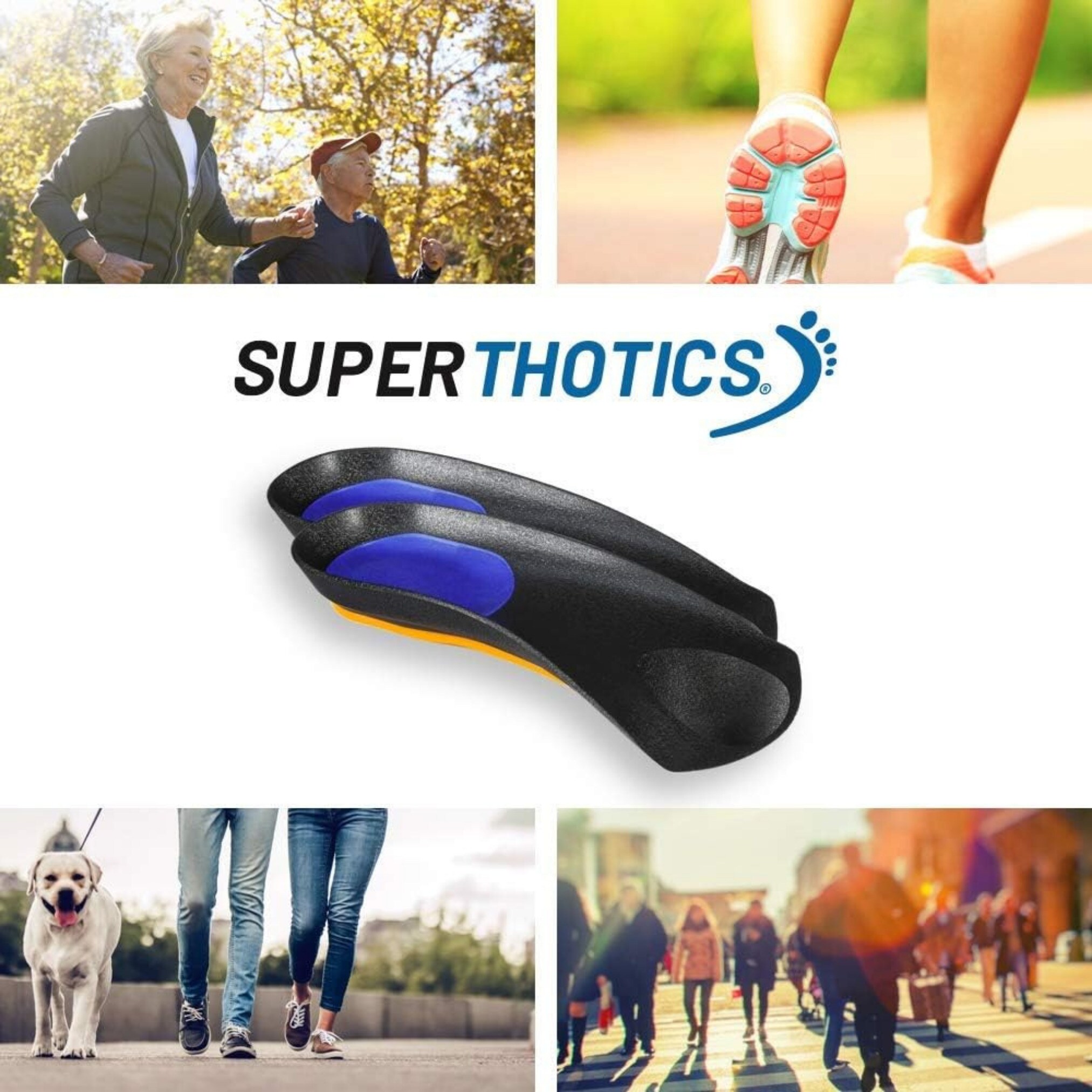 Superthotics® Einlegesohlen orthopädisch - Schuheinlagen Superthotics