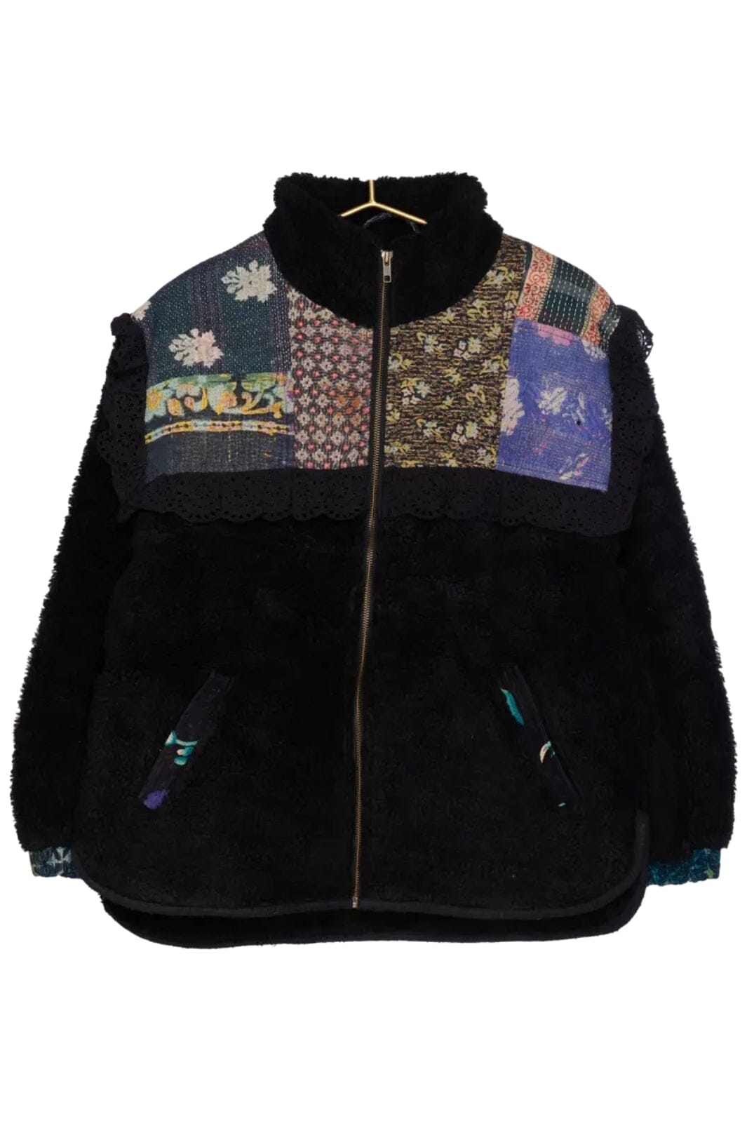 Sissel Edelbo Vilma Jacket SE 1422 black kantha no 12