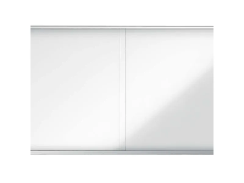 Nobo Premium Plus magnetisk låsbart opslagsskab med skydelåge 27xA4 Hvid