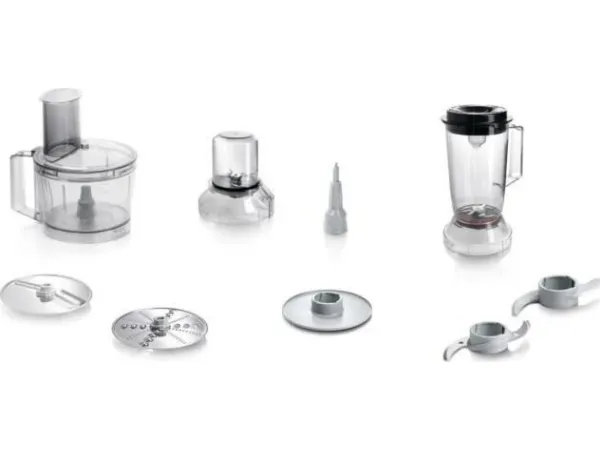 Bosch MultiTalent 3 MCM3501M -Foodprocessor 800 W - børstet rustfrit stål/sort