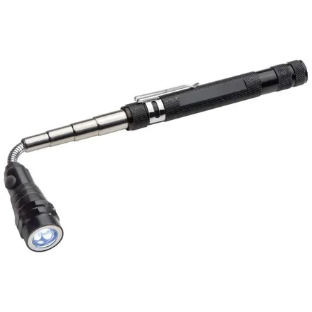 Macma LED Taschenlampe mit Teleskopfunktion aus Metall, bis 57,7 cm ausziehbar