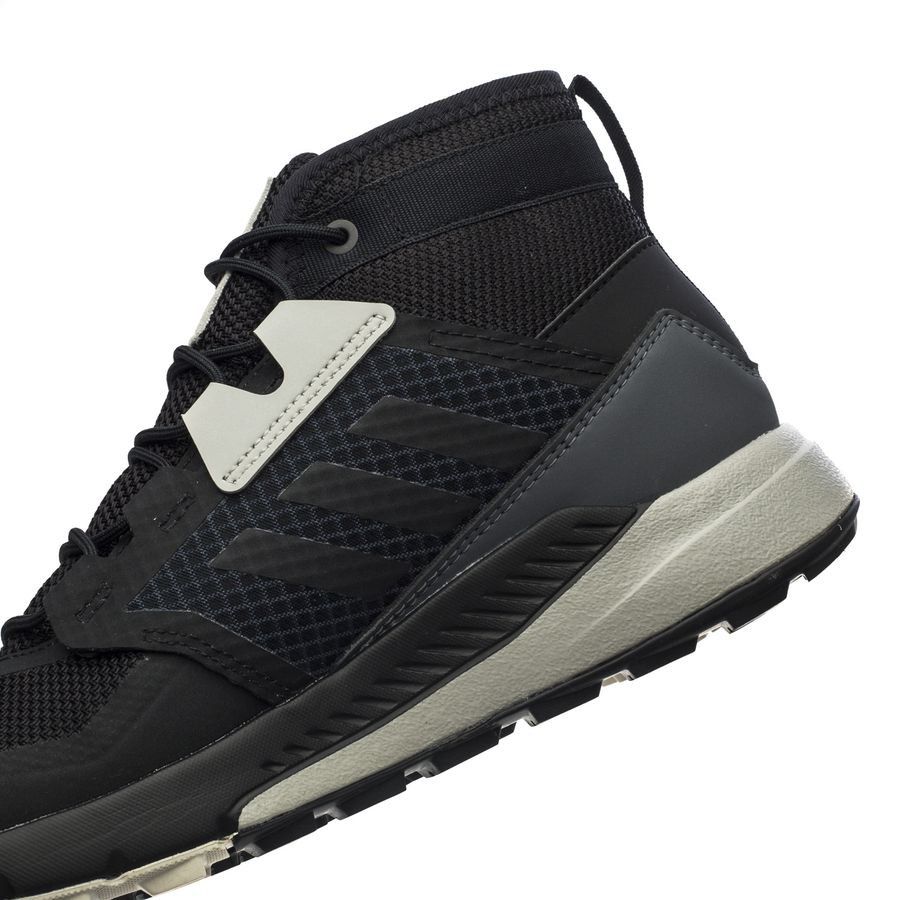 adidas Chaussures de randonnée Terrex Trailmaker Mid RAIN.RDY - Noir/Aluminum Enfant
