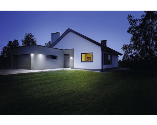 Steinel Solar Sensor LED Buitenwandlamp 3000K XSolar SOL-O S zilver