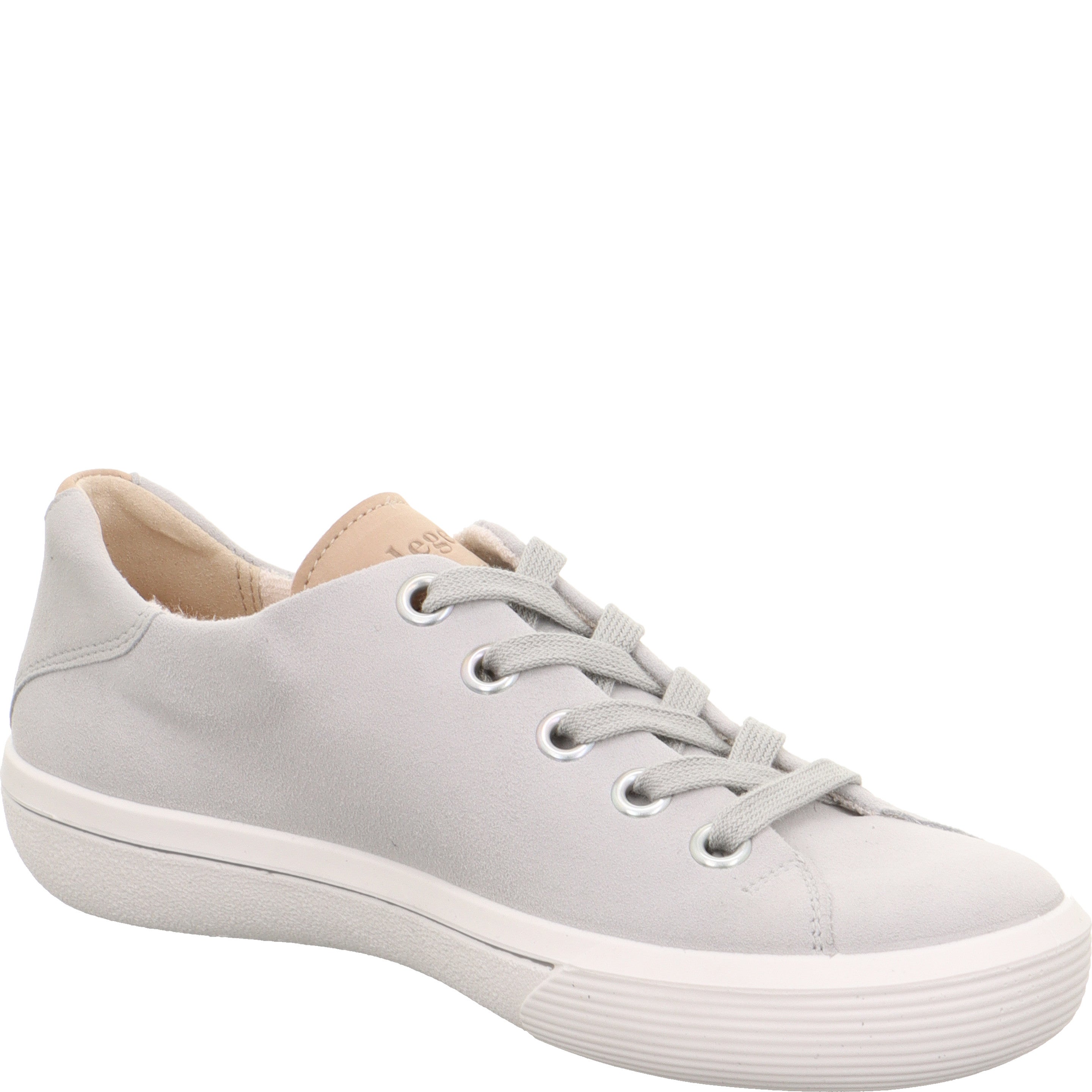 legero FRESH Damen  Sneaker low mit Reißverschluss - Farbe: Aluminio - Größe: 8.5