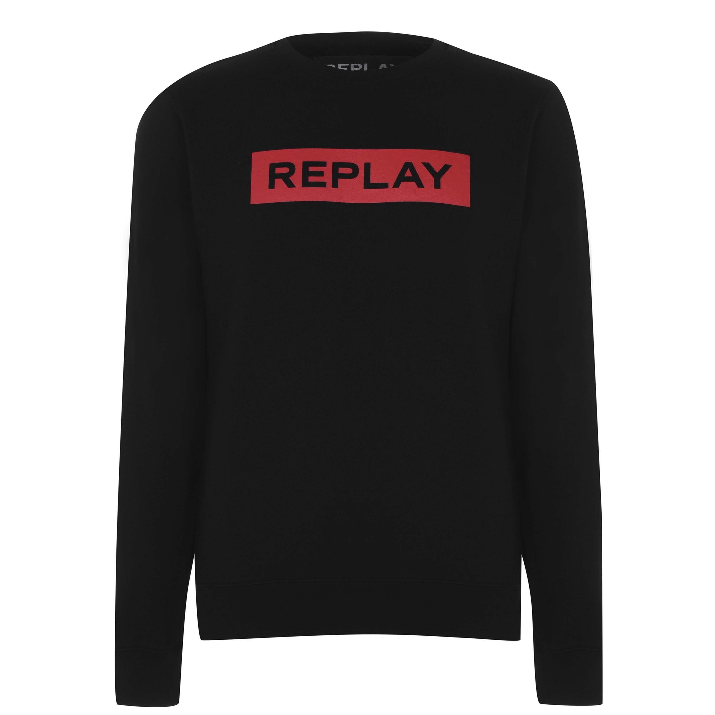 Replay Block Logo Sweatshirt
