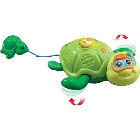 Vtech 80-547904 Großer Plansch Spaß, Aufzieh Schildkröte
