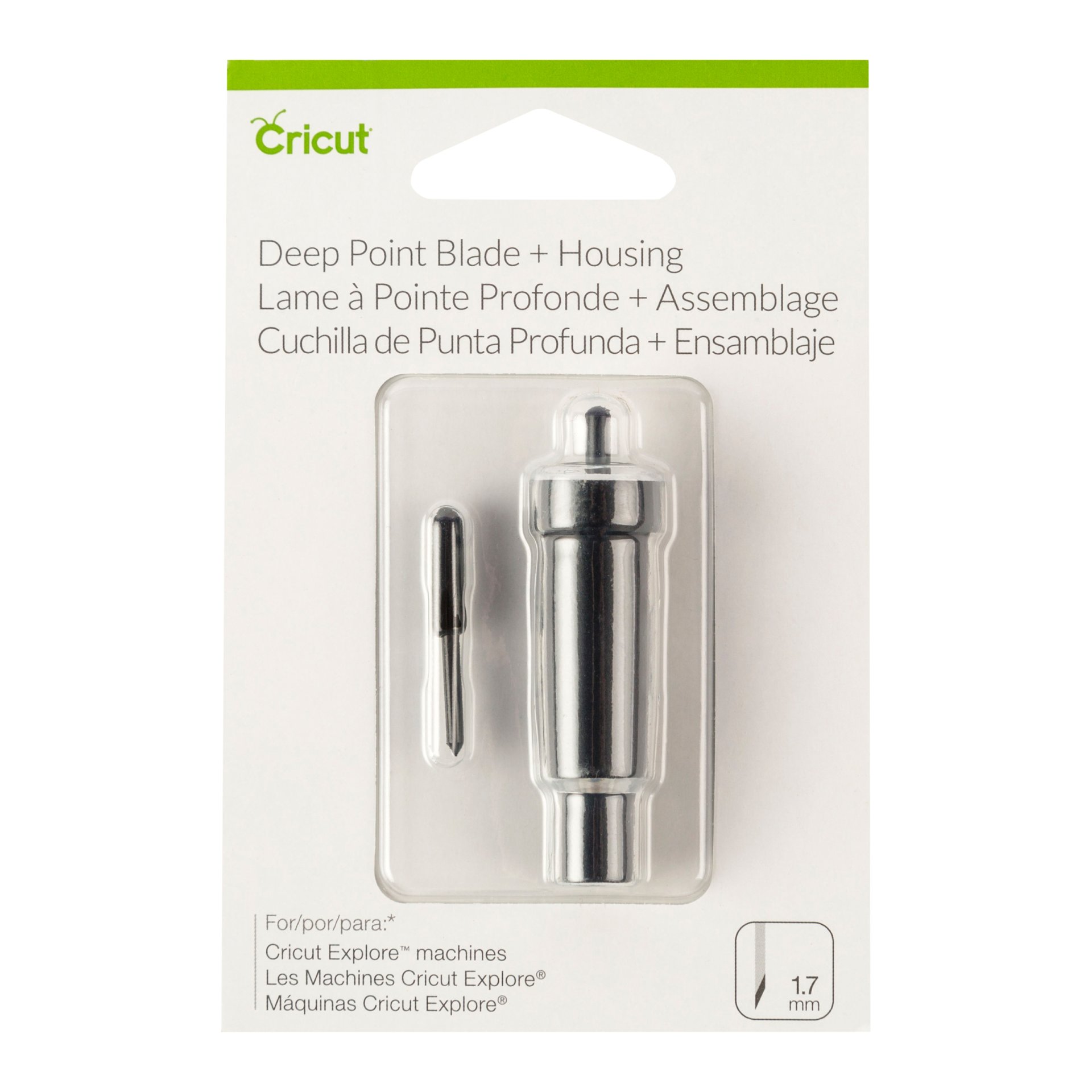 Cricut Premium Deep-Point Klinge und Gehäuse
