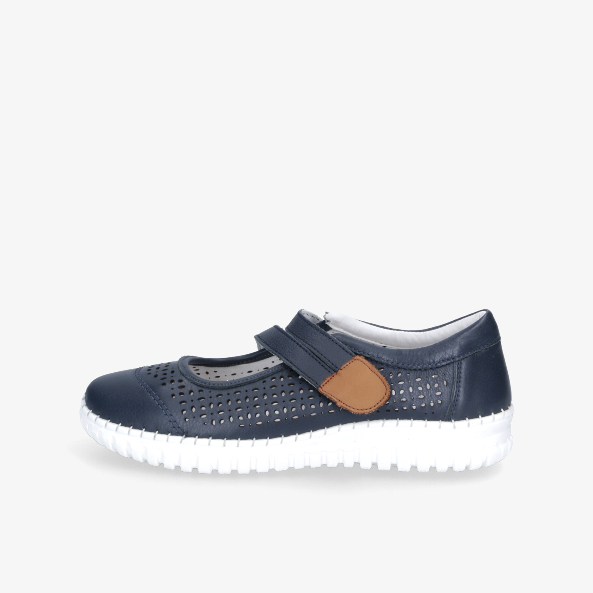 COMFINO Damen Halbschuhe blau