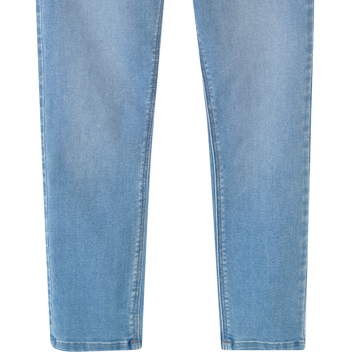 Yigga Mädchen Jeggings mit Elastikbund hellblau