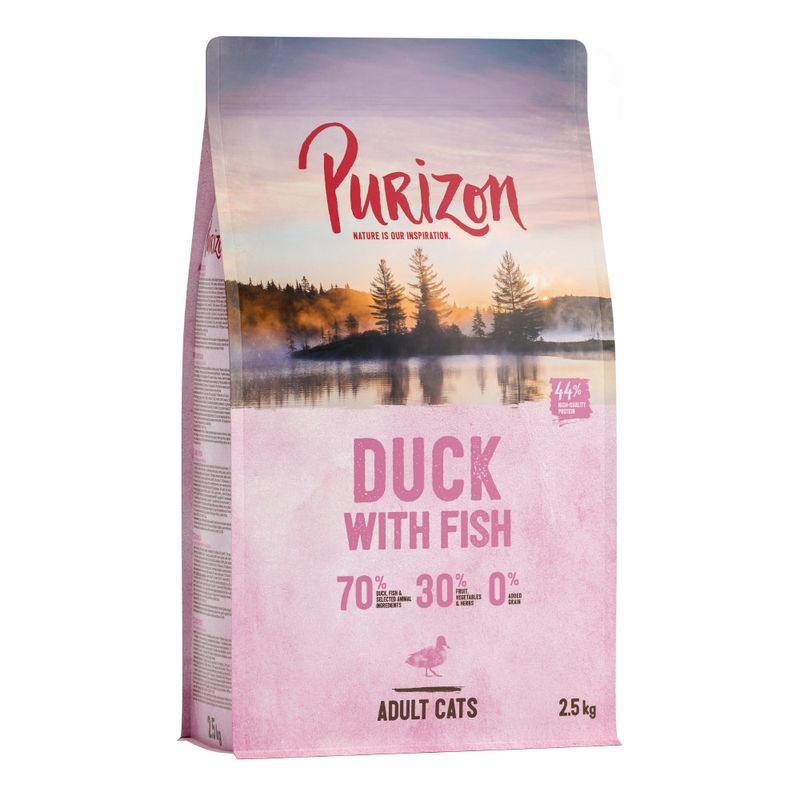 Purizon Adult, canard & poisson - sans céréales