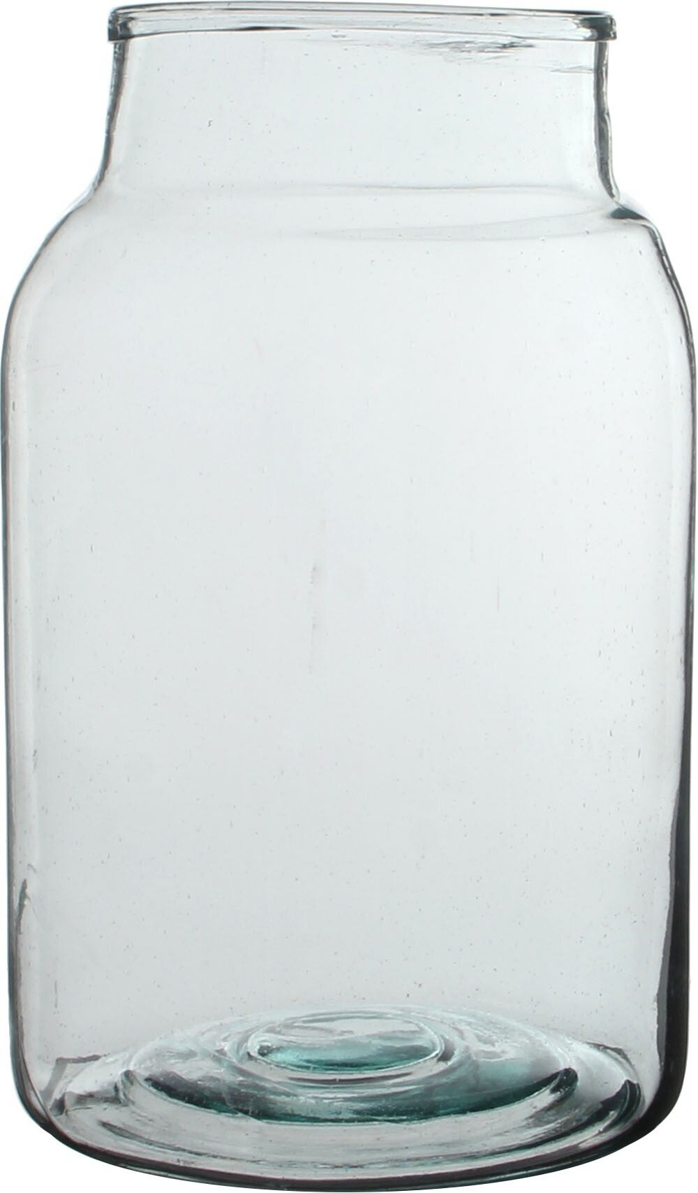 Mica Decorations vaas Vienne transparant D 21 H 35 cm