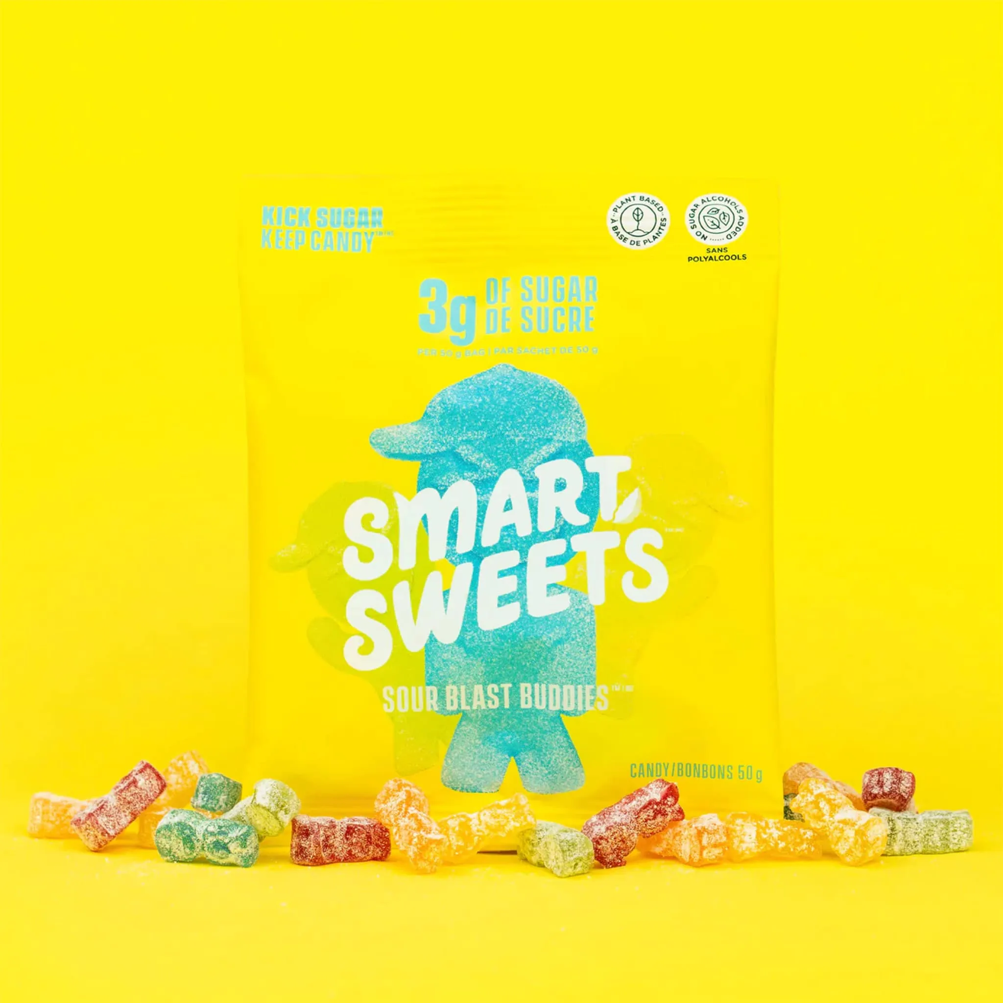 SmartSweets Bonbons Sour Blast Buddies