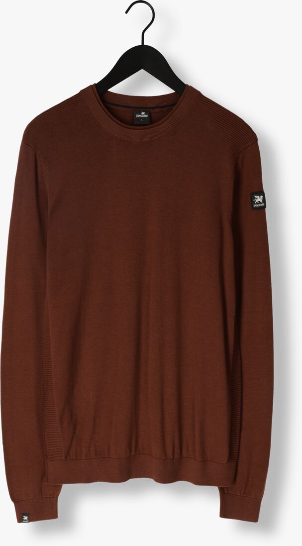 VANGUARD bruine vanguard trui crewneck cotton modal