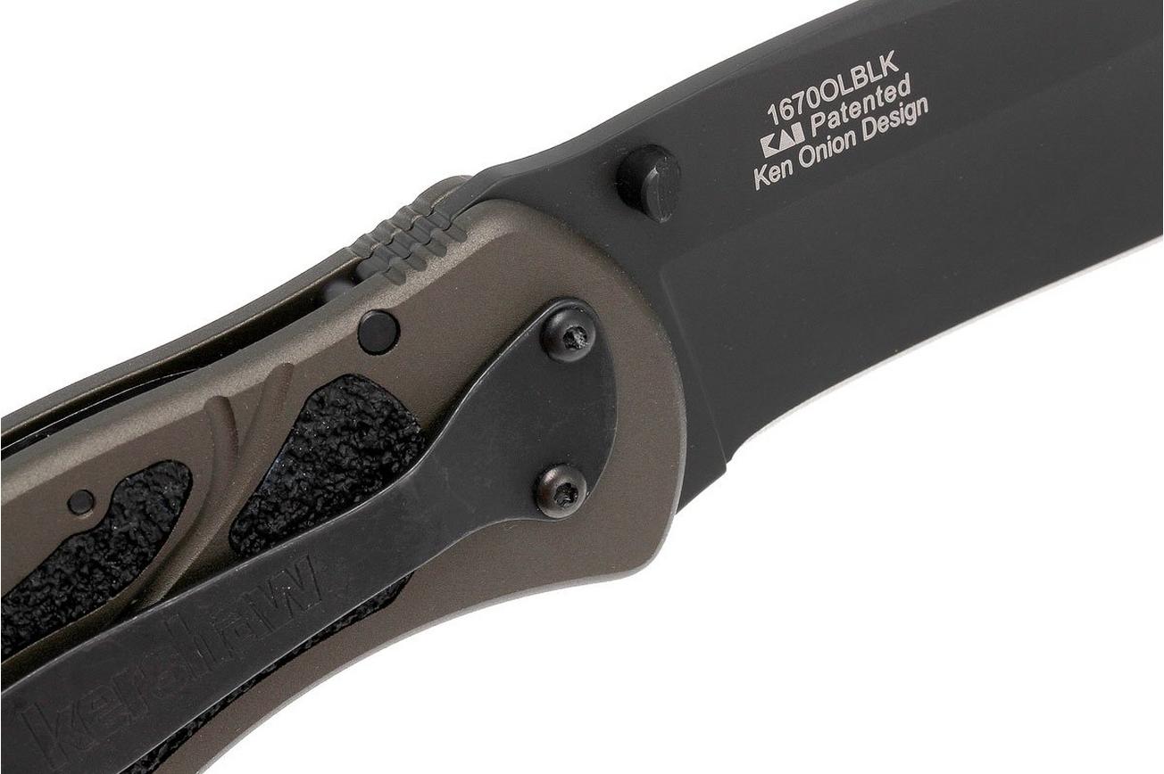 Kershaw 1670OLBLK Blur Black OD-Green