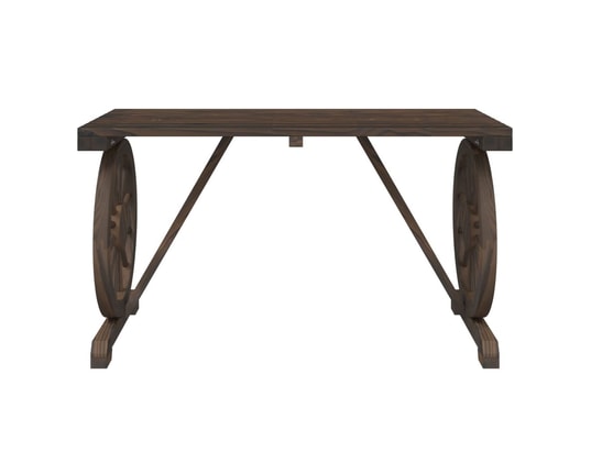 VIDAXL - Table avec banc Ensemble à manger de jardin 3 pcs bois de sapin massif