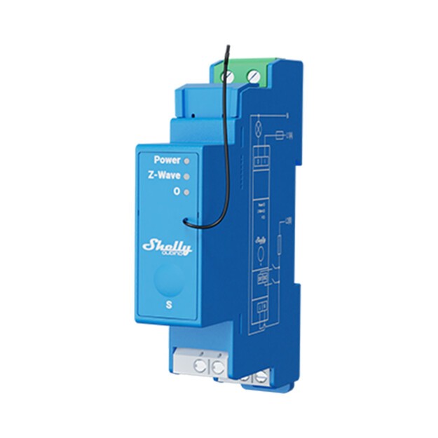 Shelly-Qubino-Wave-Pro1 Smart Home Integration Solution