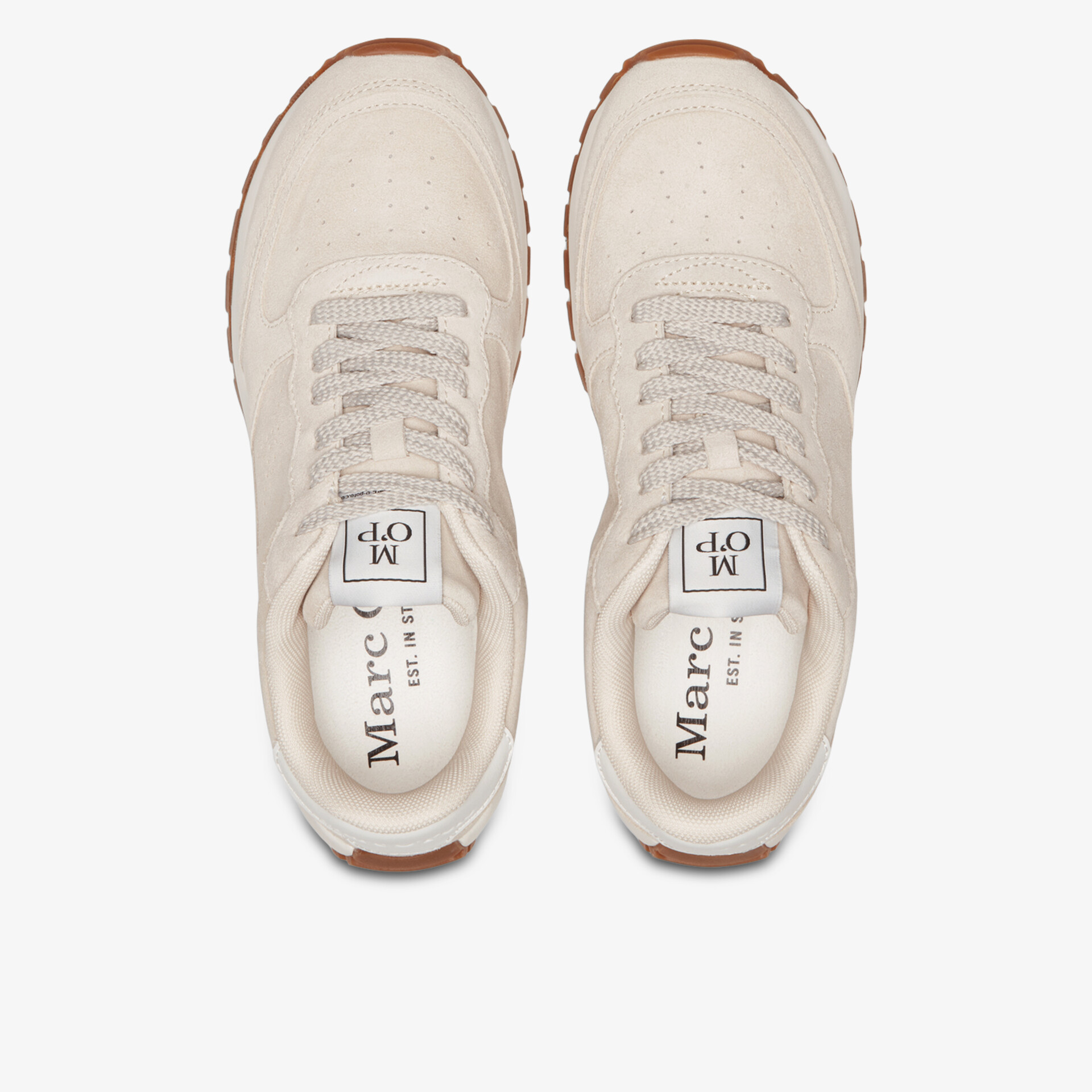 Marc O´Polo Damen Sneaker Low beige
