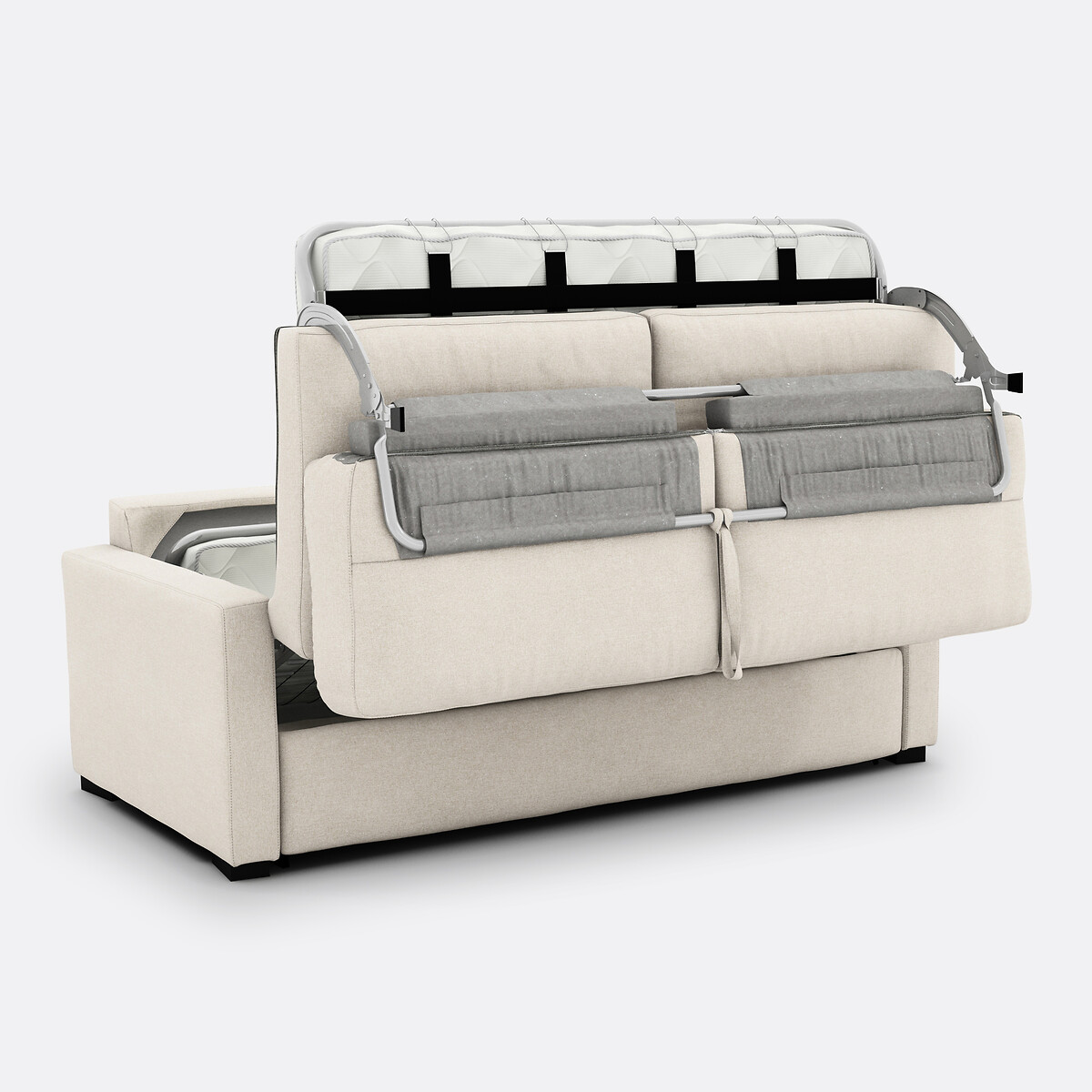 LA REDOUTE INTERIORS<br>Sofá cama de poliéster, Bultex, Timor