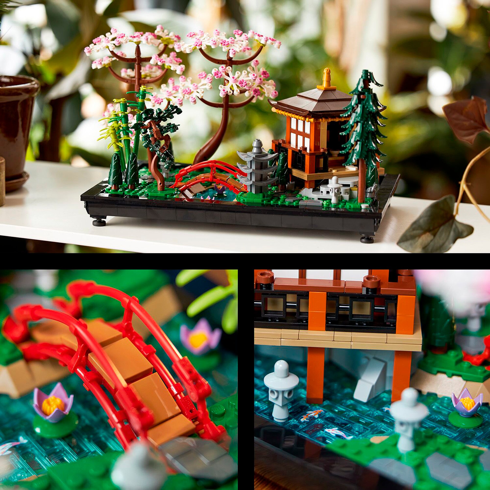 LEGO Konstruktionsspielzeug Icons Garten der Stille
