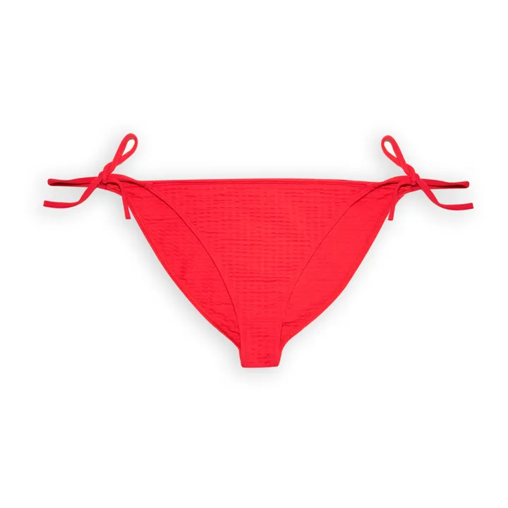 Miska Paris Bas de Maillot de Bain Noué | Rouge
