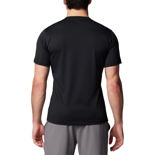 T-shirt randonnée COLUMBIA ZERO RULES M GRPH SS SHIRT BLACK/ROCKY RANGE