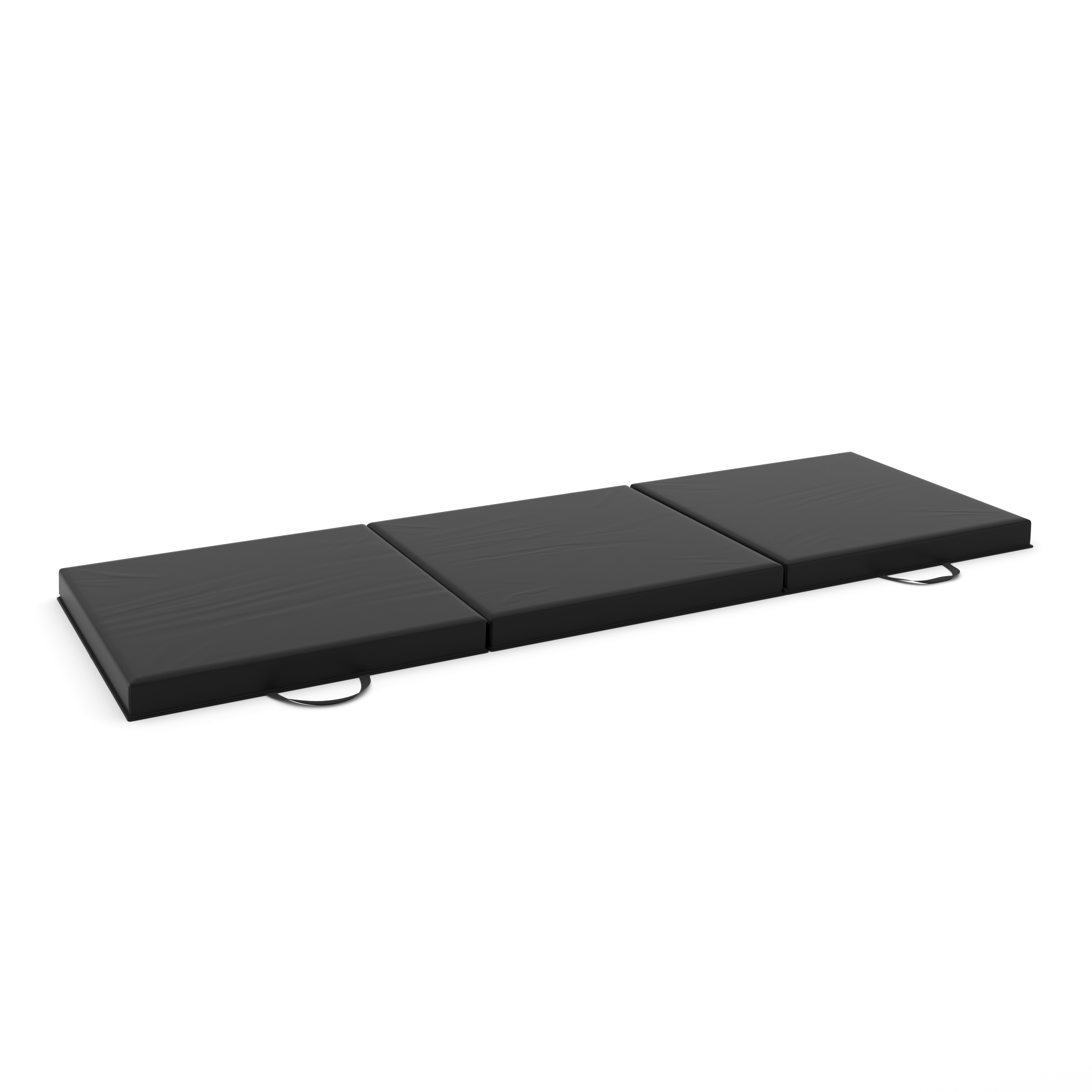 Gymnastikmatte faltbar 180 x 60 cm schwarz