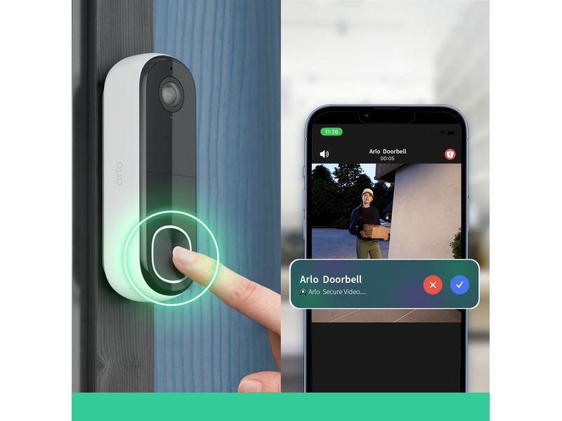Arlo Video Doorbell HD Arlo Video-Türklingel