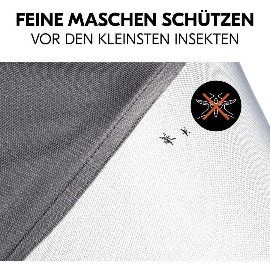 hauck Universal Moskitonetz Grey