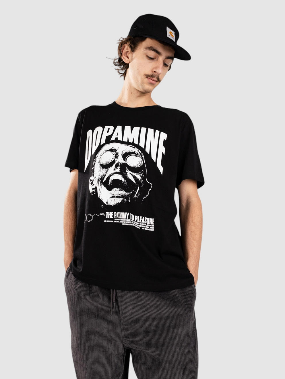 Any Means Necessary Dopamine T-Shirt black