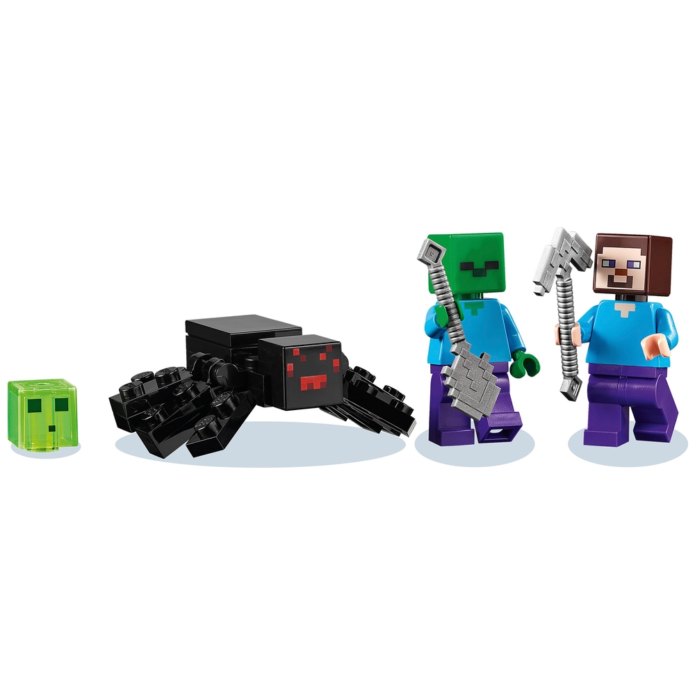 LEGO Minecraft 21166 Das verlassene Bergwerk-Set mit Figuren