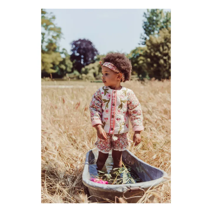 Louise Misha Short Vallaloid Fleuri | Vieux Rose