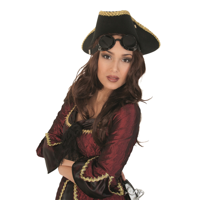 Schweisserbrille - Fasching - Einheitsgröße - schwarz