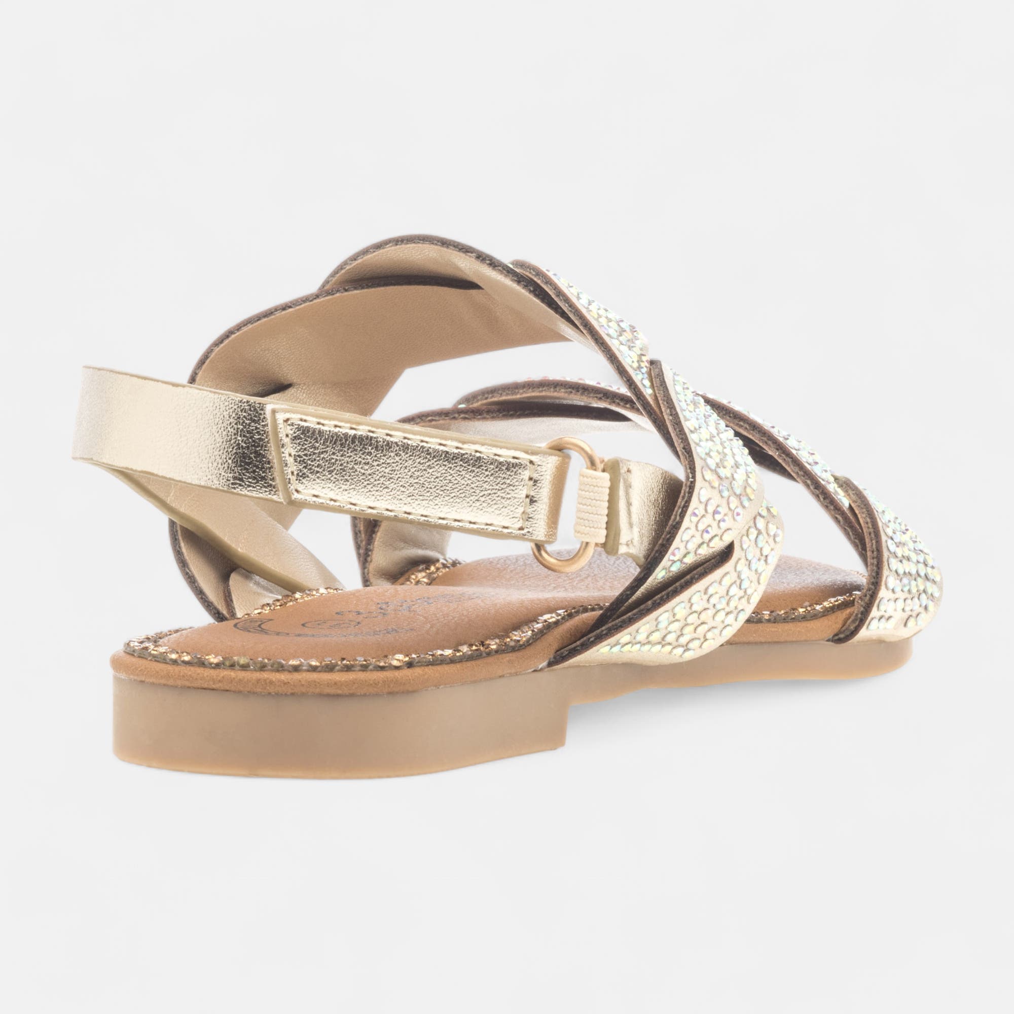 Nu-pieds Fille or