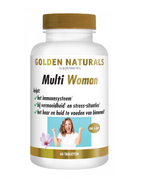 Golden Naturals Multi Woman 60 tabletten