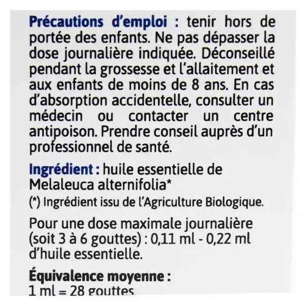 Óleo Essencial de Melaleuca Orgânico Ladrome 30ml