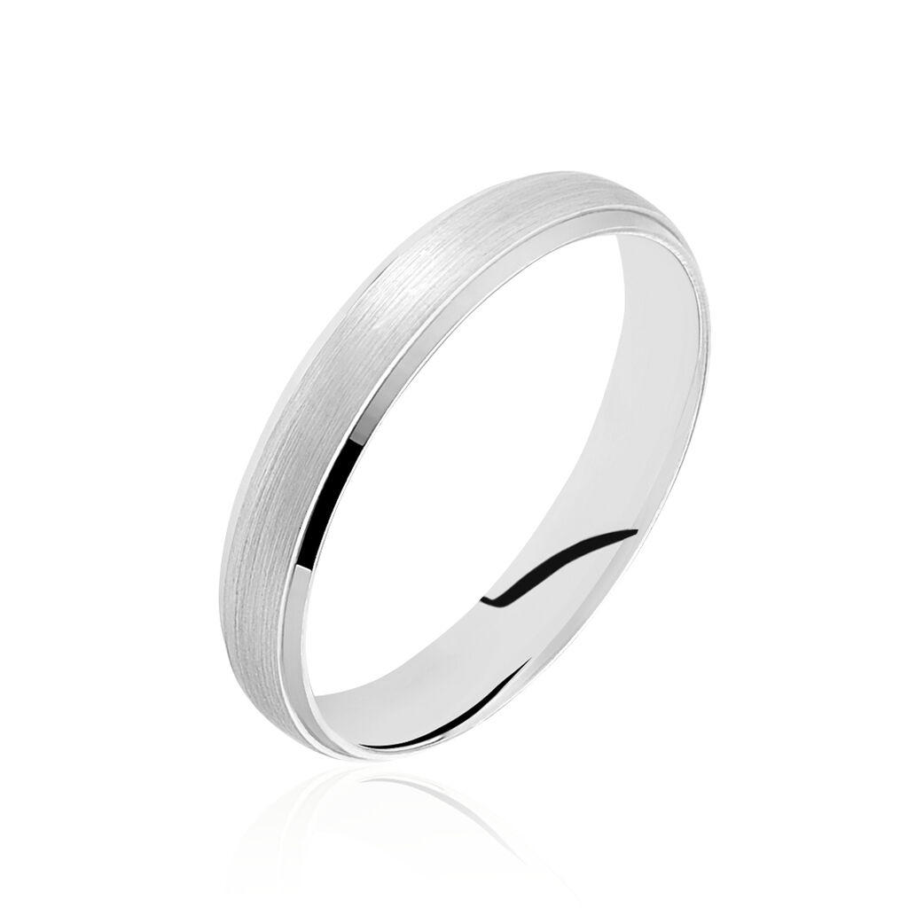 Alliance Hevan Demi Jonc Palladium Blanc