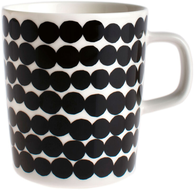 Marimekko Siirtolapuutarha krus Hvid, sort
