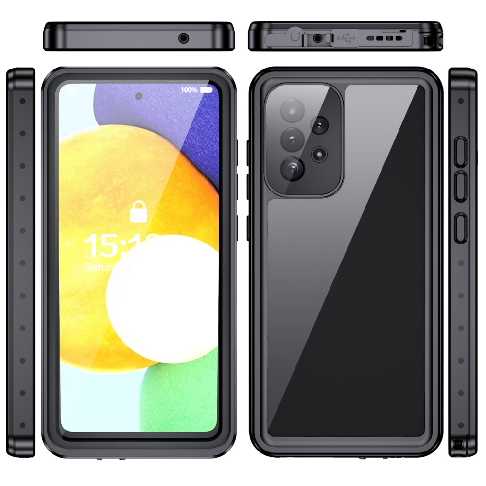 Samsung Galaxy A52s 5G / A52 (5G) Wasserfeste Outdoor Schutz Hülle (IP68) - Schwarz