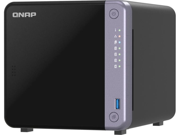 QNAP NAS TS-432X-4G, 4-bay NAS mit 4 Laufwerkschächten