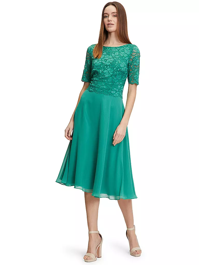 VERA MONT Abendkleid  grün
