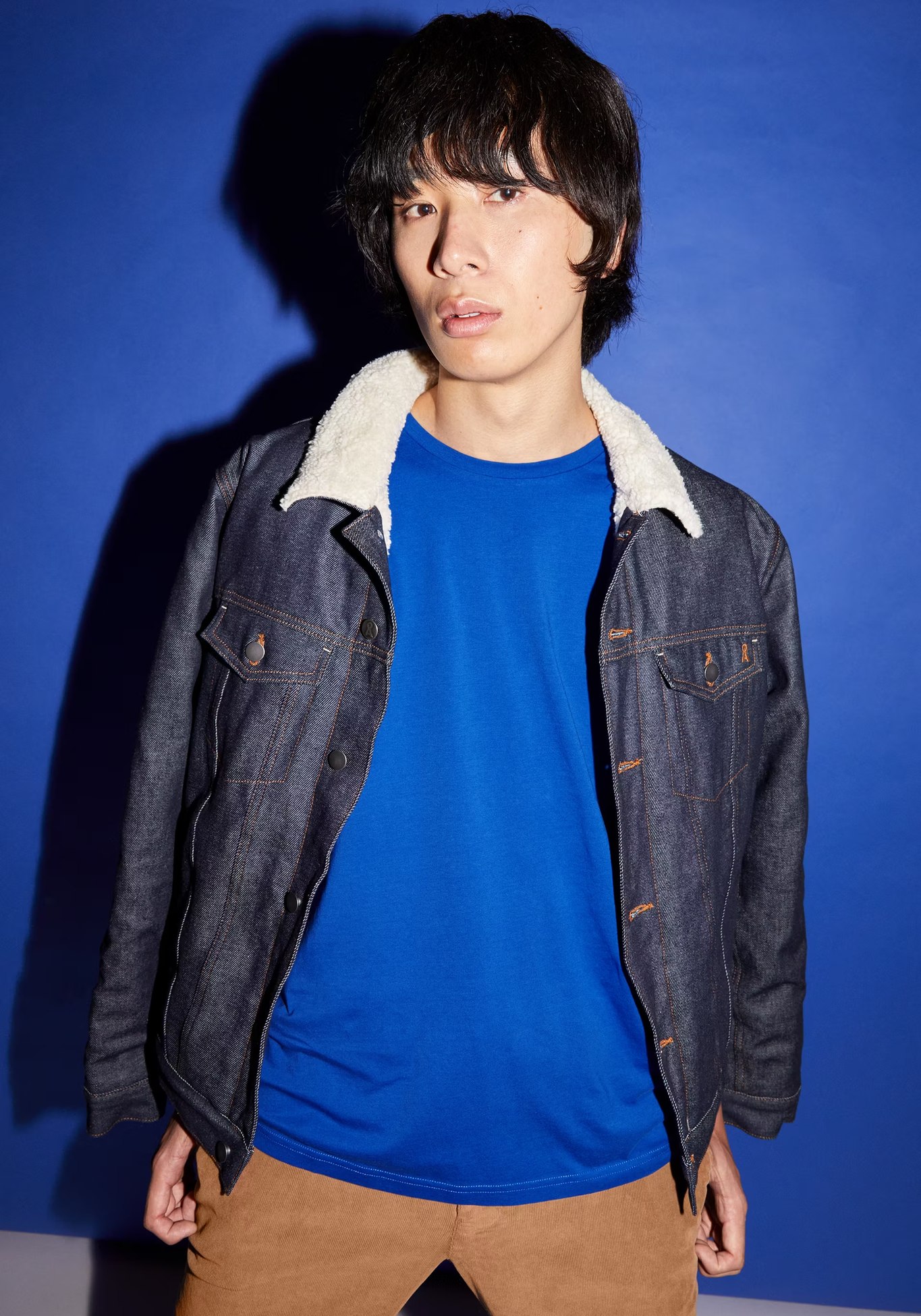 Armedangels T-Shirt Jaames Dynamo Blue