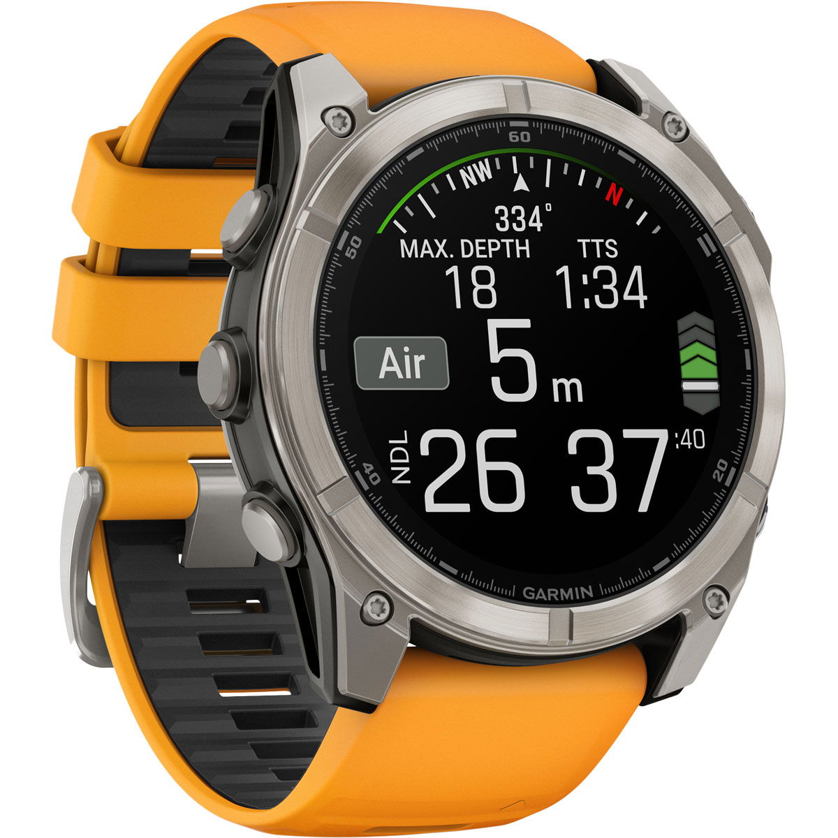 Garmin Fenix 8 - 51 mm Amoled Sapphire GPS Pulsur